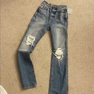 Khaite Danielle ripped jeans